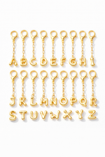 Lettres alphabet dorées